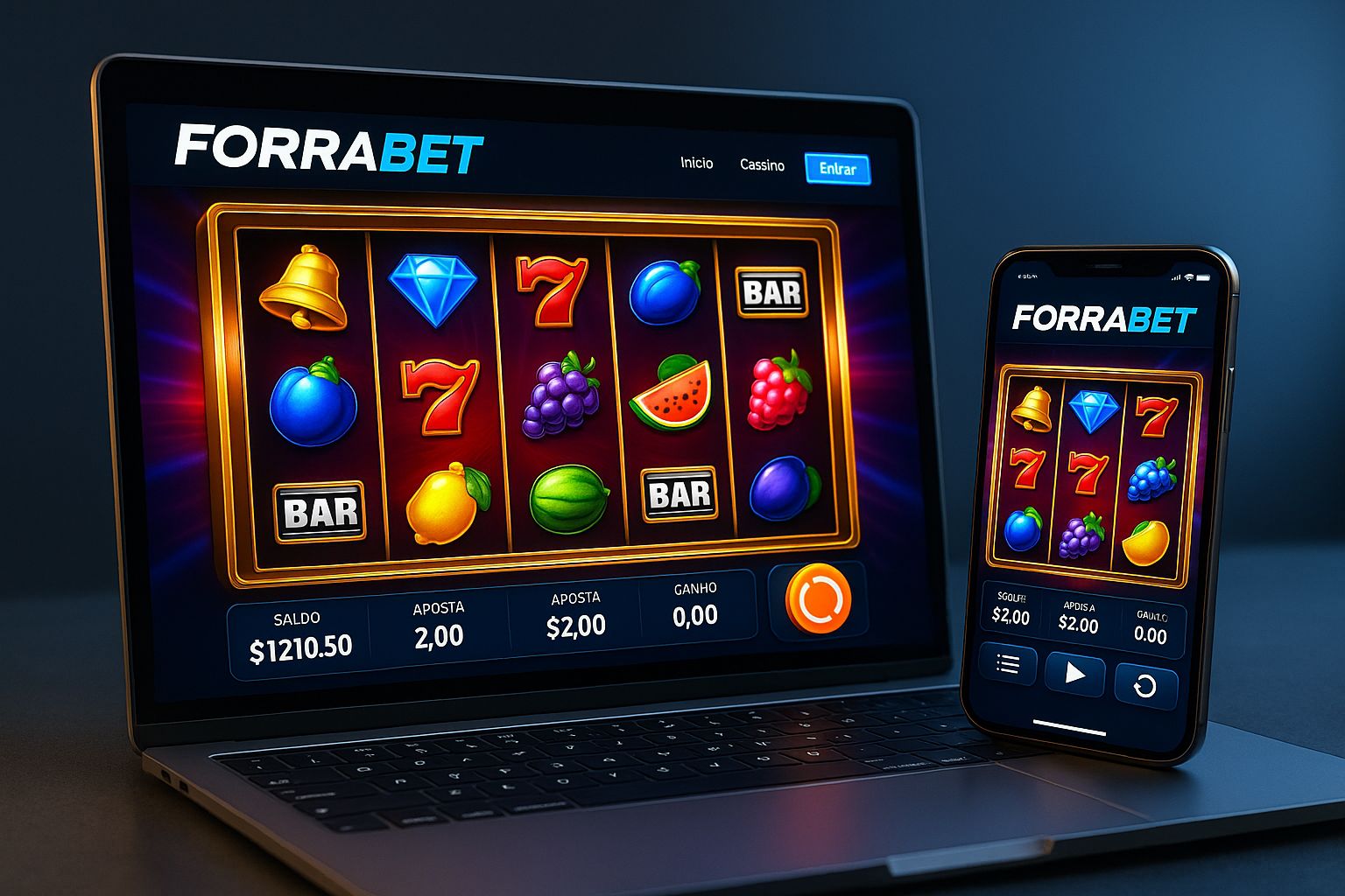 Jogos de Slot no Casino Online FORABET