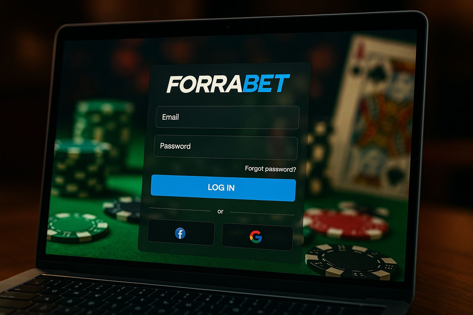 Login no Cassino FORABET